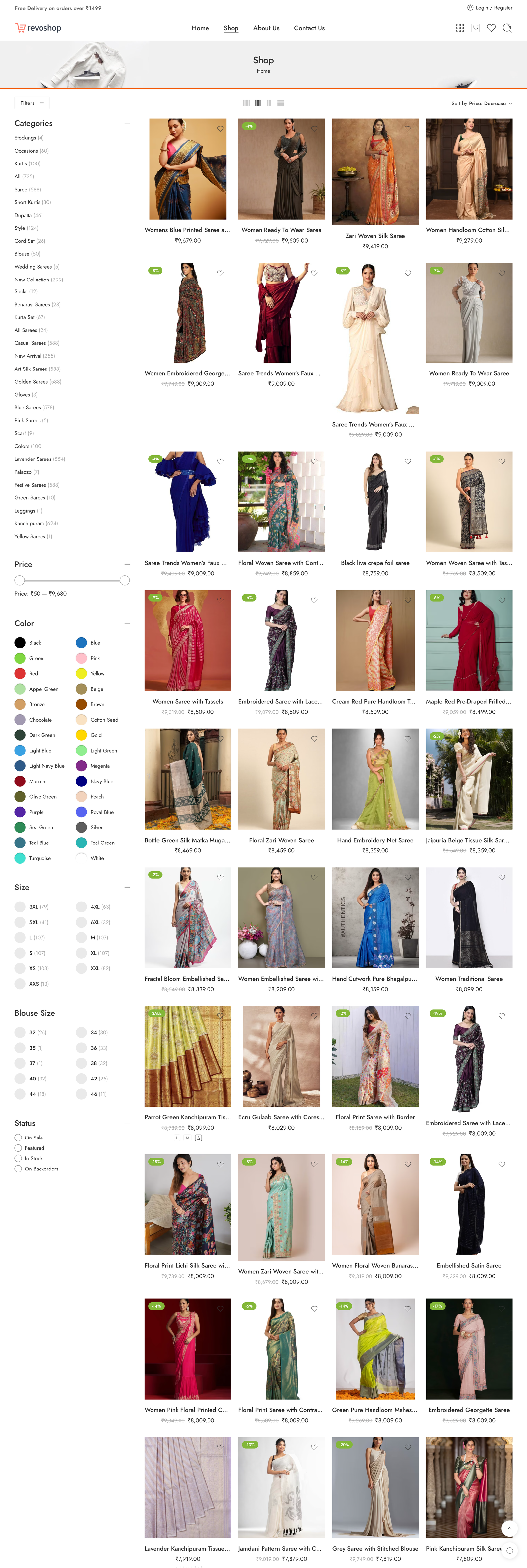 Revoshop product discovery
